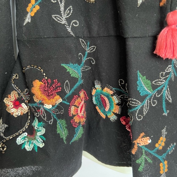 Embellished black jacket - Picture 4 of 5